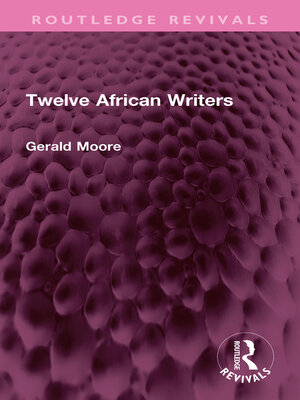 cover image of Twelve African Writers